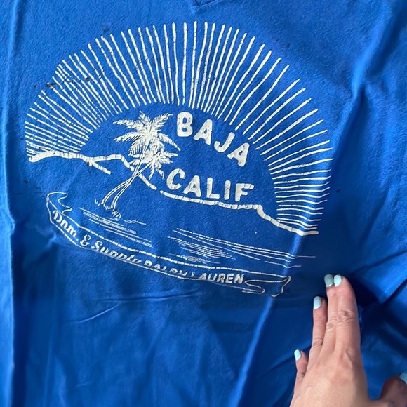 Ralph Lauren distressed style t-shirt - Picture 3 of 5